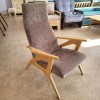 Soft armchair Scorpion 1065×810×700 with wooden armrests