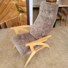 Soft armchair Scorpion 1065×810×700 with wooden armrests