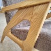 Soft armchair Scorpion 1065×810×700 with wooden armrests