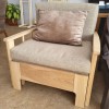 Folding chair-bed 900×770/1870×940