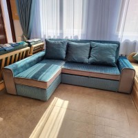 Corner folding sofa
