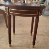 Wooden round coffee table Emma d600
