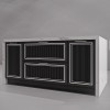 Island 1910x1100x910h drawers-doors kitchen Manhattan