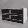 Island 1910x1100x910h drawers-niche kitchen Manhattan