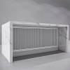 Island 1910x1100x910h drawers-niche kitchen Manhattan