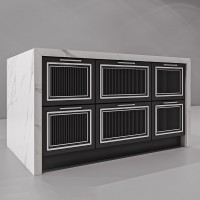 Island 1610x1030x910h drawers drawers kitchen Manhattan