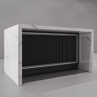 Island 1610x1030x910h drawers-niche kitchen Manhattan
