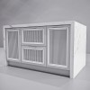 Island 1610x1030x910h drawers-door kitchen Manhattan