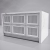 Island 1610x1030x910h drawers drawers kitchen Manhattan