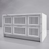 Island 1610x1030x910h drawers-niche kitchen Manhattan