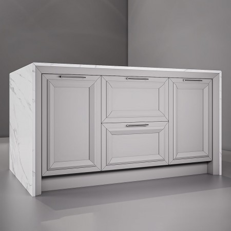 Island 1610x1030x910h drawers-door kitchen Long Island