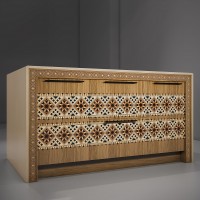 Island 1680x1030x910h drawers-door kitchen Ukraine