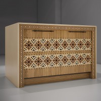Island 1380x900x910h drawers-door kitchen Ukraine