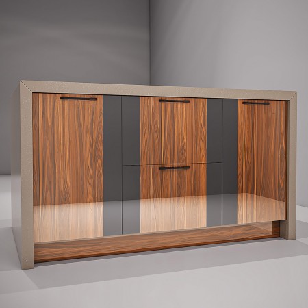 Island 1610x1030x910h drawers-door kitchen Flame