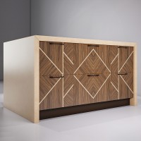 Island 1610x1030x910h drawers-door kitchen Venice