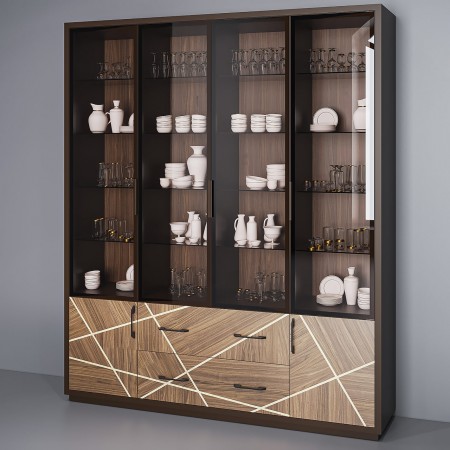 Kitchen cupboard 1860x400x2200h Venice