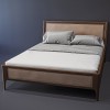 Деревянная двуспальная кровать "Одри" 160х200