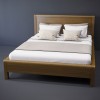 Wooden double bed "Iris" 160x200
