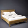 Wooden double bed "Iris" 160x200