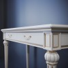 Dressing table 76x100x45 on legs with a mirror 100x85x9.2 Angelica (mini)