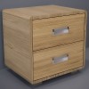 Warsaw wooden bedside table 50х50х40