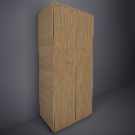 Two-door wardrobe 210x97.3x60 Warsaw