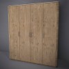 Four-door wardrobe 220x193.3x62 Charlotte
