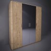 Four-door wardrobe 220x193.3x62 Charlotte
