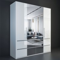 Four-door wardrobe Naples
