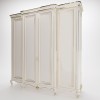 Four-door wardrobe 225x220.2x73.2 Roksolana