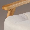 Sofa made of natural wood Stugna 807x1087x2080