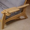 Armrest made of natural wood Stugna 8,1x40x22.8