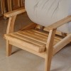 Sofa made of natural wood Stugna 807x1087x2080