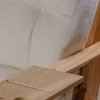 Sofa made of natural wood Stugna 807x1087x2080